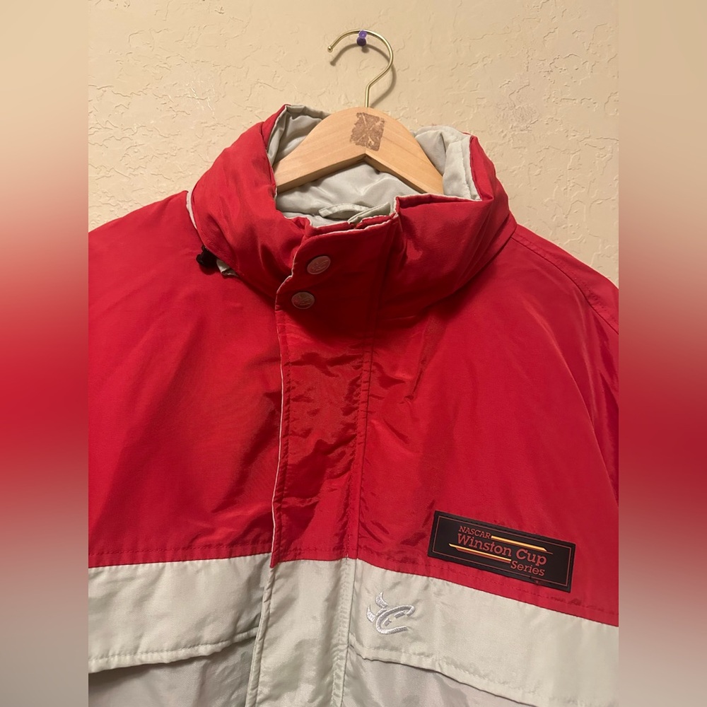 VTG NASCAR Winston Cup Series
Jacket Coat Large 90s Chase
Authentics Car Racing